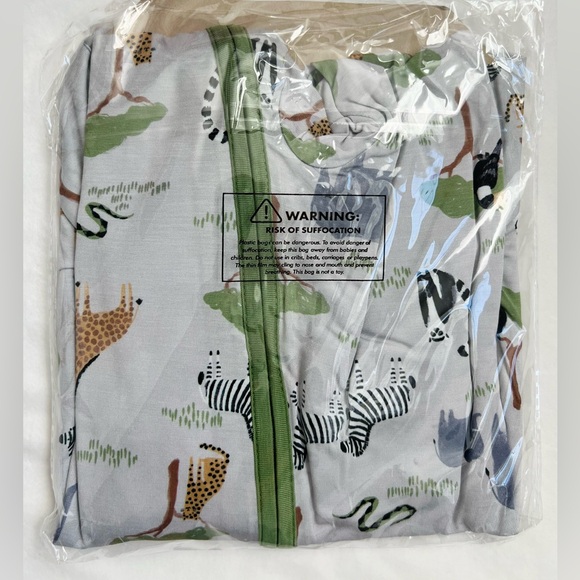 NWT NIB Little Sleepies Safari Friends Zippy 12-18 months - Picture 3 of 5